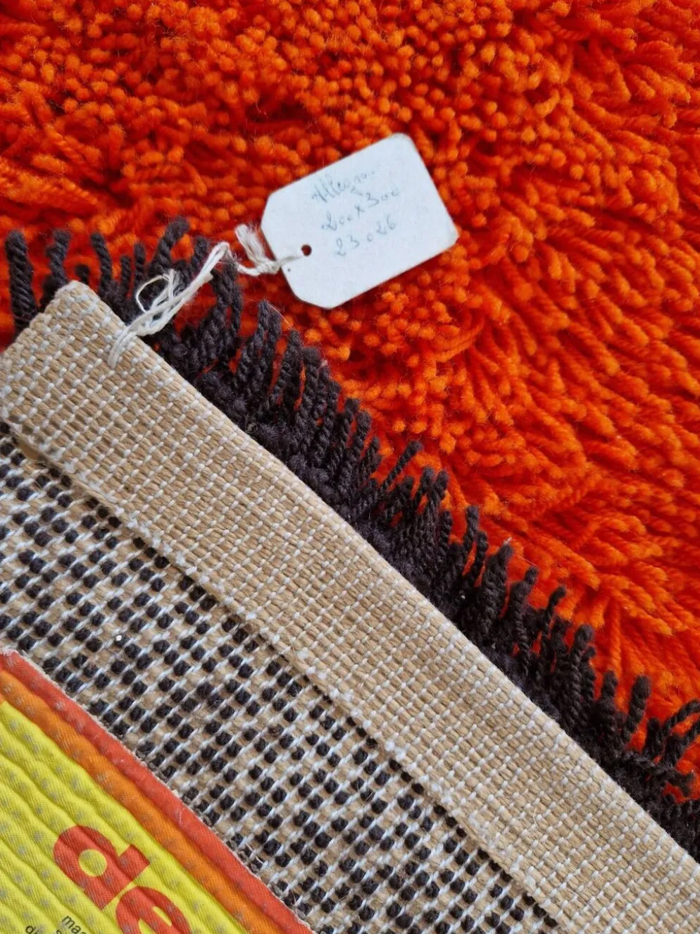 Tapis Desso 1970 Bayer 200 x300 Vintage
