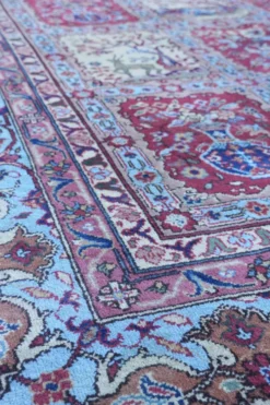 Tapis de style oriental avec des motifs élégants 397x304cm
