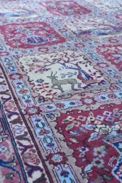 Tapis de style oriental avec des motifs élégants 397x304cm