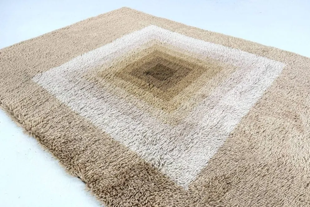 Tapis en laine attribué à Verner Panton pour Tisca – 1970s