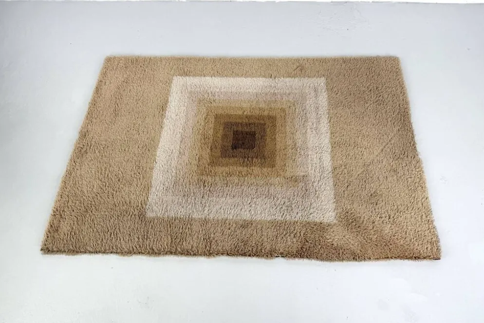 Tapis en laine attribué à Verner Panton pour Tisca – 1970s