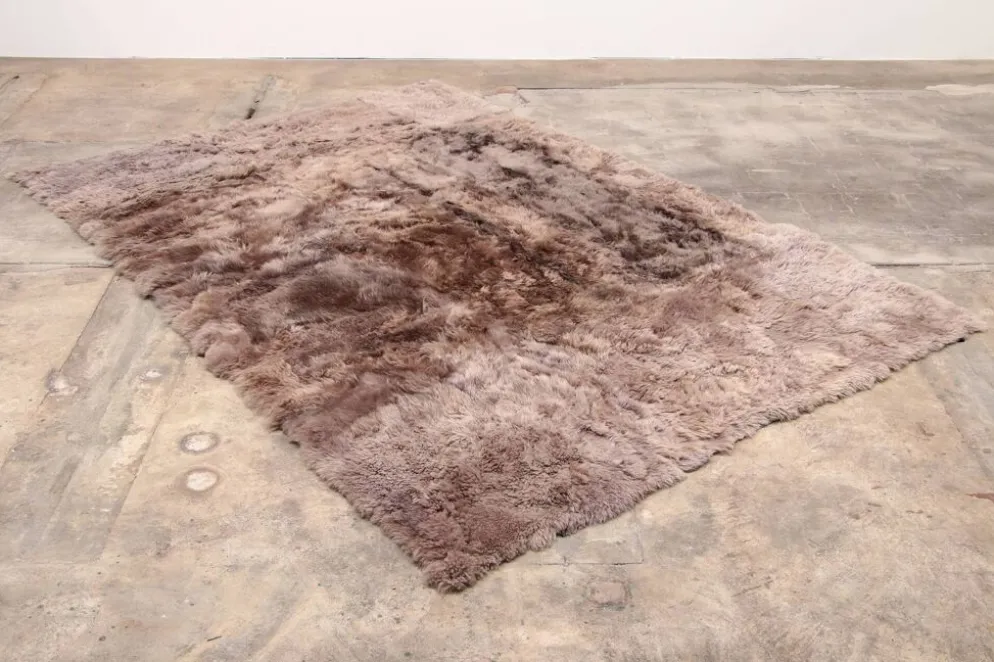 Tapis en laine d’agneau Taiga Lambert, 1970 Allemagne