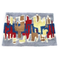 Tapis en laine de design mid-century dans le style Ege Rya, Danemark, 1970.