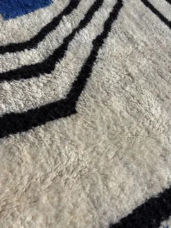 Tapis en laine marocain sur mesure Zahra