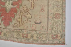 Tapis en laine Oushak neutre anatolien sku1328