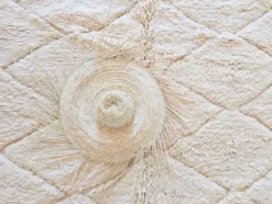 Tapis en laine pure fait main artisanale traditionnelle taille 1,5/2,5 m