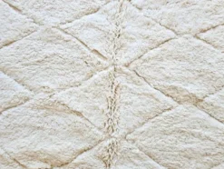 Tapis en laine pure fait main artisanale traditionnelle taille 1,5/2,5 m