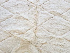Tapis en laine pure fait main artisanale traditionnelle taille 1,5/2,5 m
