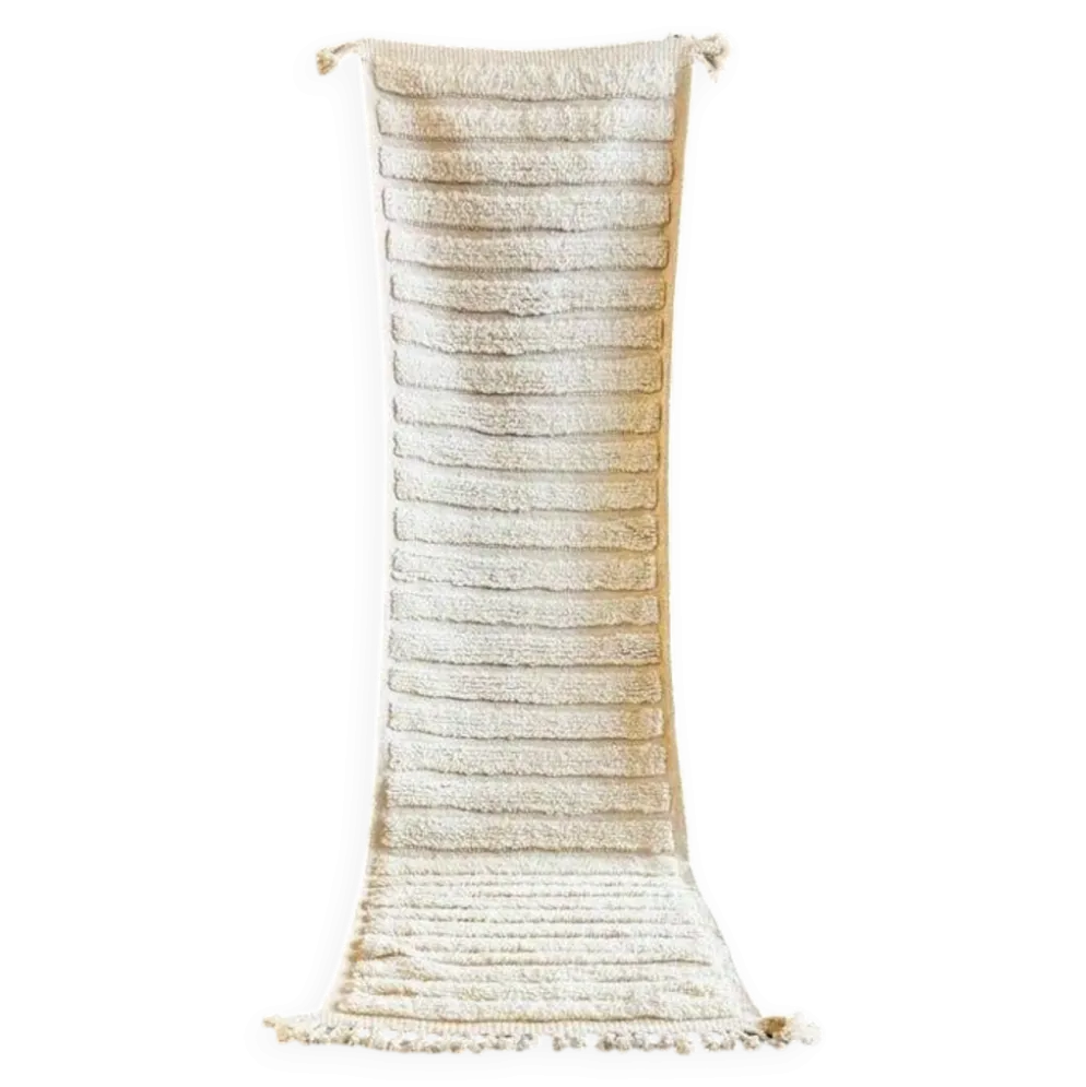 Tapis en laine pure fait main sur mesure traditionnelle 75/300 cm