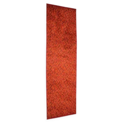 Tapis en laine rouge avec design original, années 1960