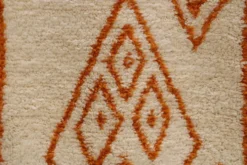 Tapis en laine tissé à la main coloré, 310 x 90 cm - R315
