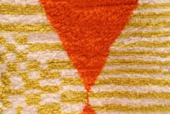 Tapis en laine tissé à la main coloré, 300 x 95 cm - R310