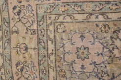 Tapis en laine turc Oushak vintage sku 2362