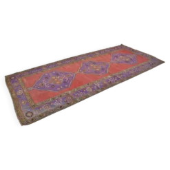 Tapis en laine turque rouge et bleu sku 1207