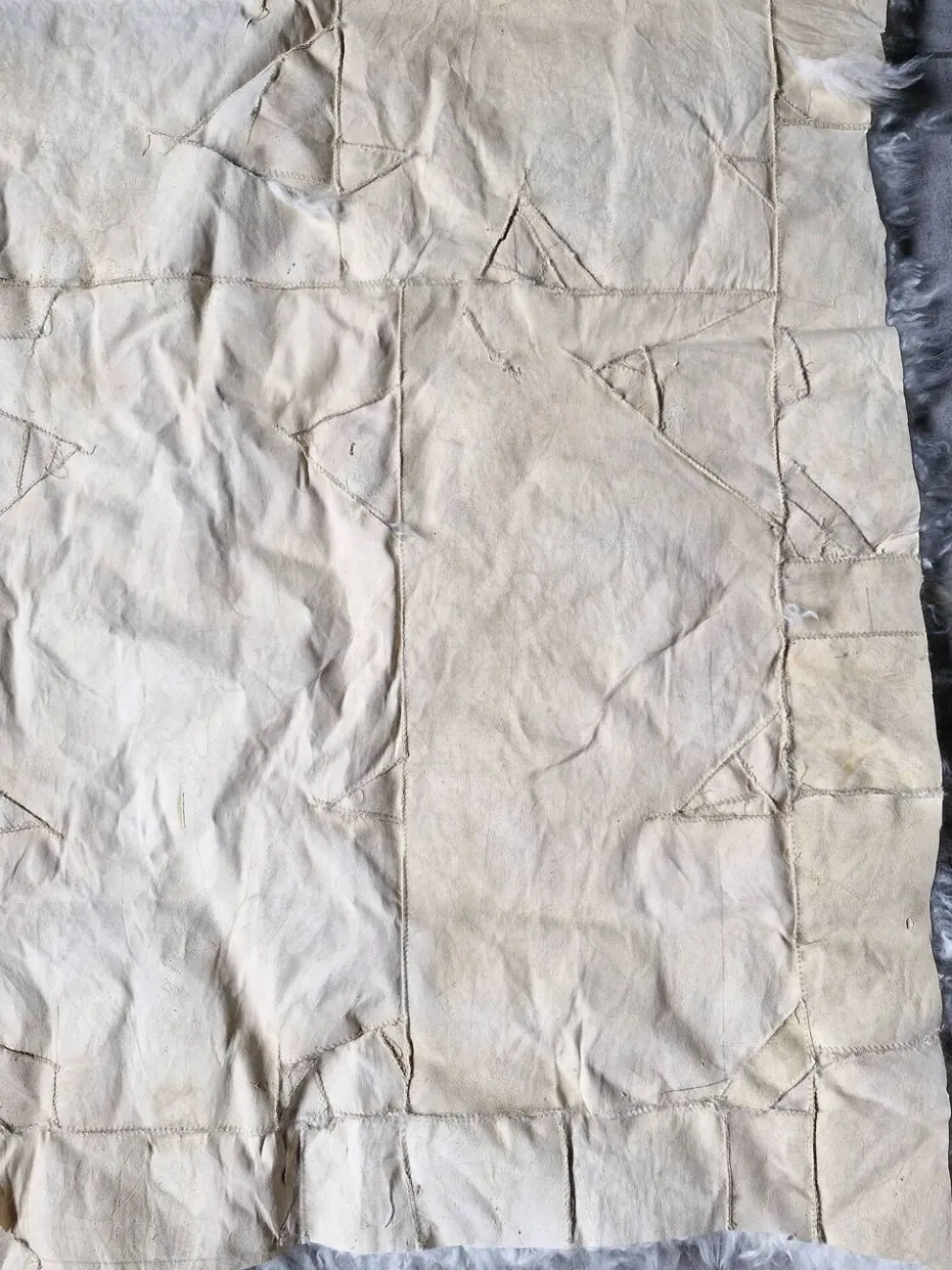 Tapis en peau de mouton Néo-zélandais