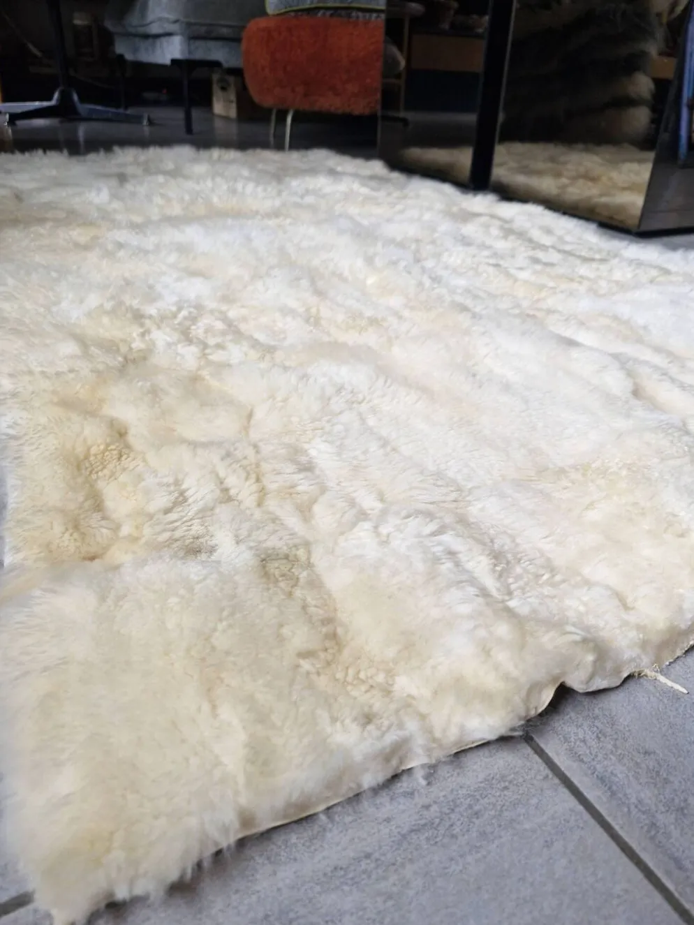 Tapis en peau de mouton Néo-zélandais