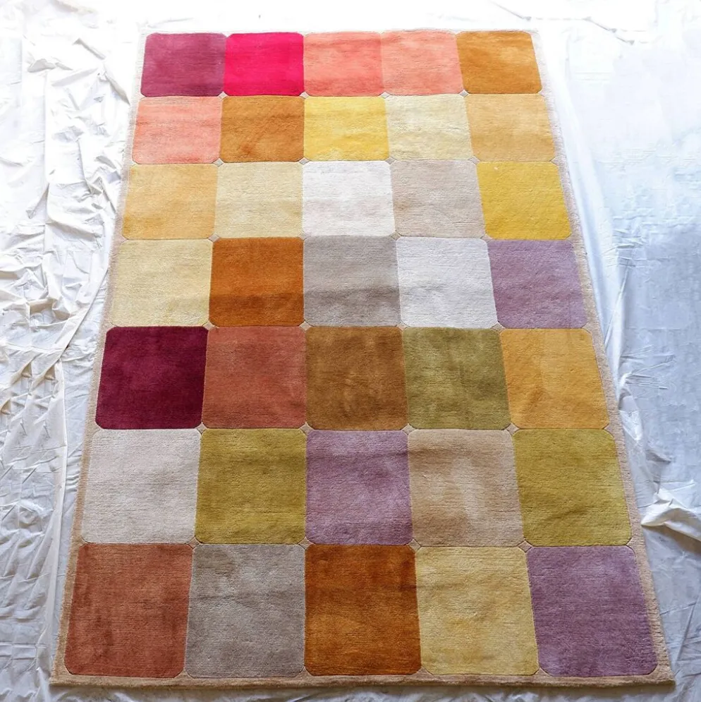 Tapis en velours de laine "Robert Le Héros" Paris - années 90