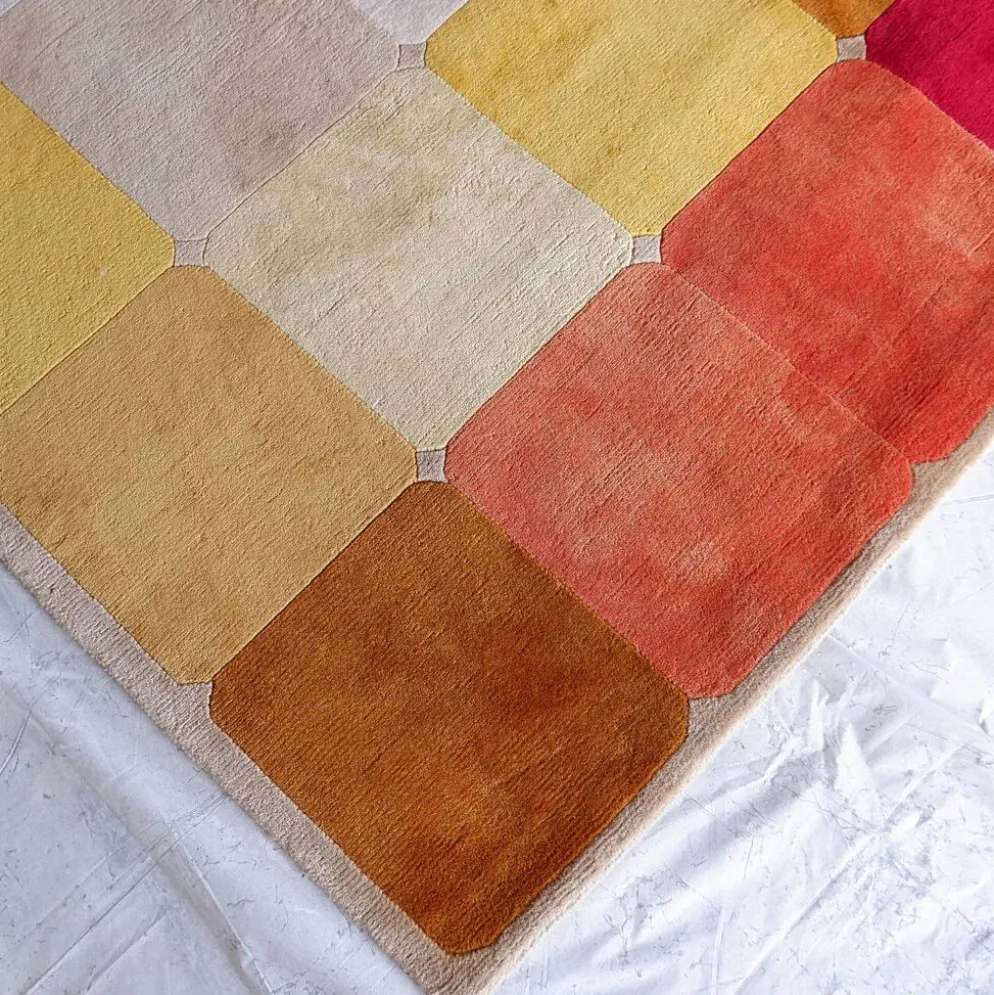 Tapis en velours de laine "Robert Le Héros" Paris - années 90