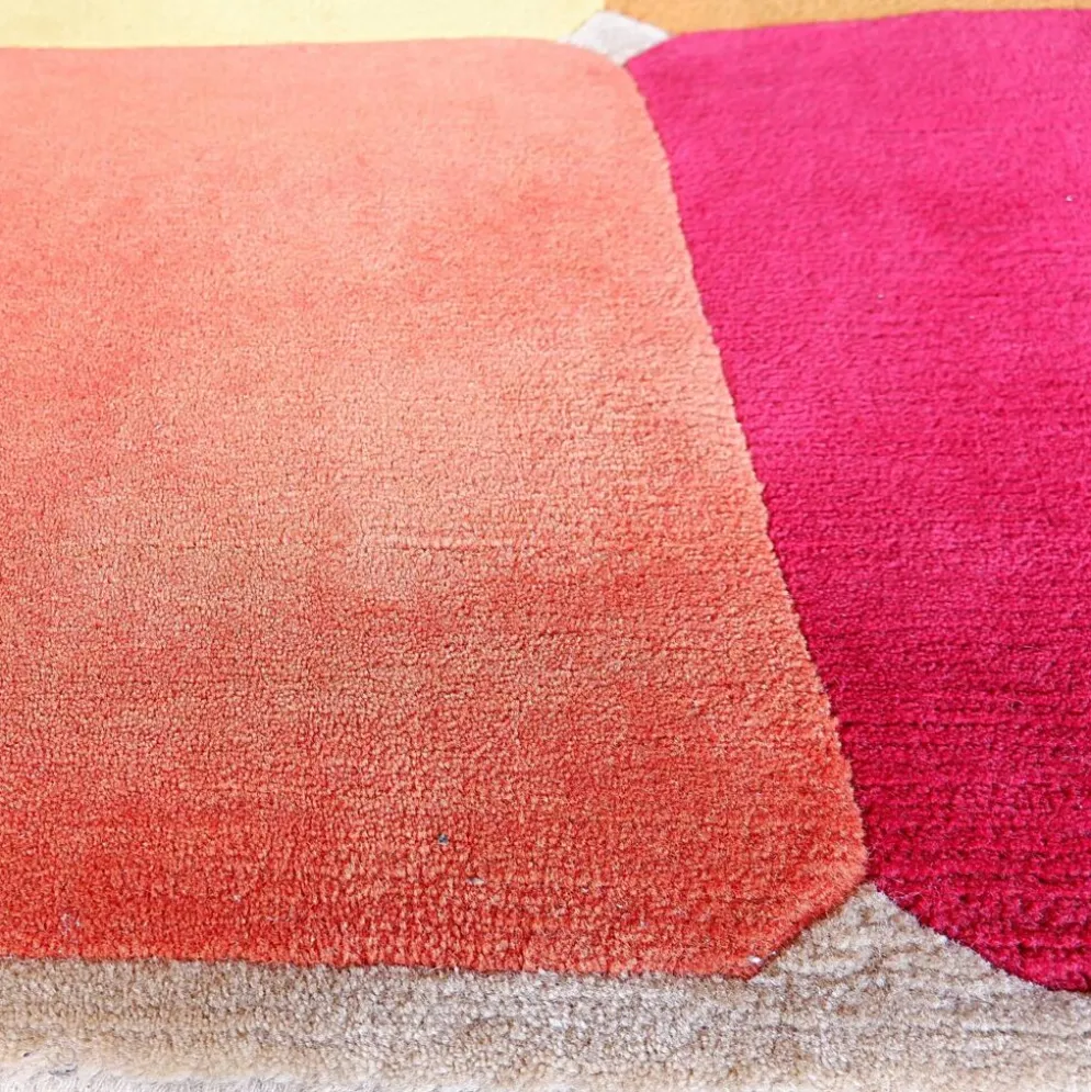 Tapis en velours de laine "Robert Le Héros" Paris - années 90