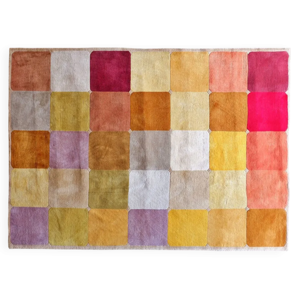 Tapis en velours de laine "Robert Le Héros" Paris - années 90