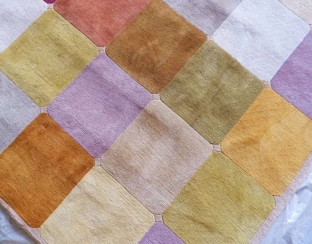 Tapis en velours de laine "Robert Le Héros" Paris - années 90