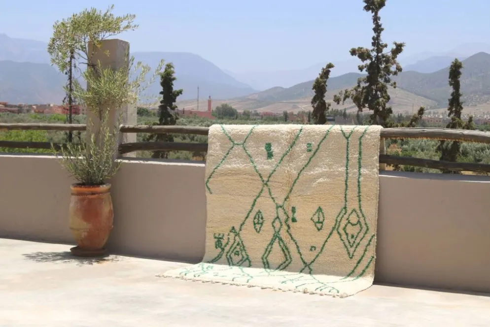 Tapis fait main coloré, 255 x 160 cm - AZ826