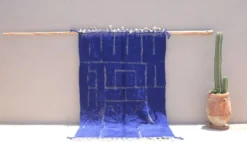 Tapis fait main coloré, 250 x 160 cm - AZ825