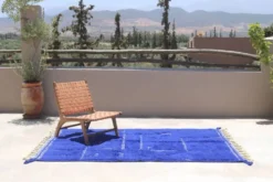 Tapis fait main coloré, 250 x 160 cm - AZ825