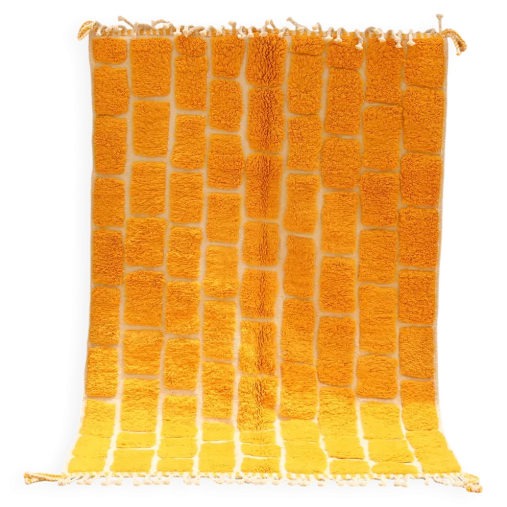 Tapis fait main coloré, 245 x 165 cm - AZ852