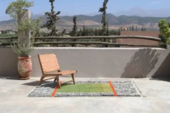 Tapis fait main coloré, 240 x 155 cm - AZ833
