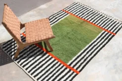 Tapis fait main coloré, 240 x 155 cm - AZ833