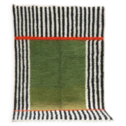 Tapis fait main coloré, 240 x 155 cm - AZ833
