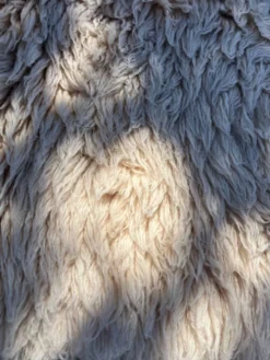 Tapis Flokati en laine vierge