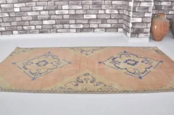 Tapis floral anatolien Oushak sku 2042