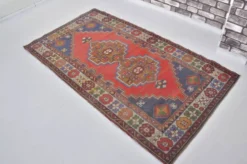 Tapis floral fait main Oushak sku a11