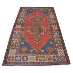 Tapis floral fait main Oushak sku a11