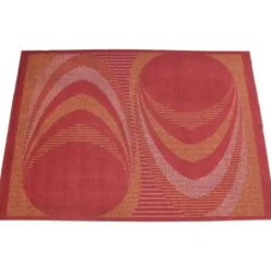 Tapis géométrique, années 1950