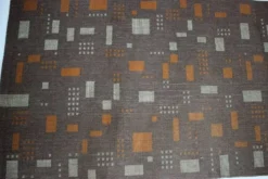 Tapis géométrique design mid-century, années 1960