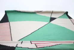 Tapis géométrique immense, années 1960