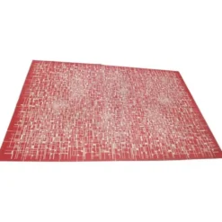Tapis géométrique moderniste, milieu du siècle, années 1960