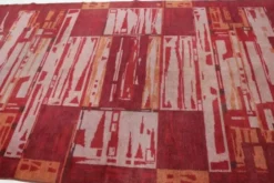 Tapis géométrique tchécoslovaque, années 1950