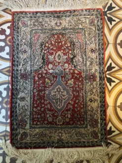 Tapis Hereke en soie