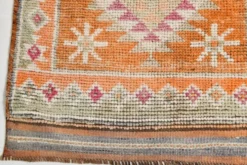 Tapis Herki vintage turc 2'10