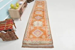 Tapis Herki vintage turc 2'10