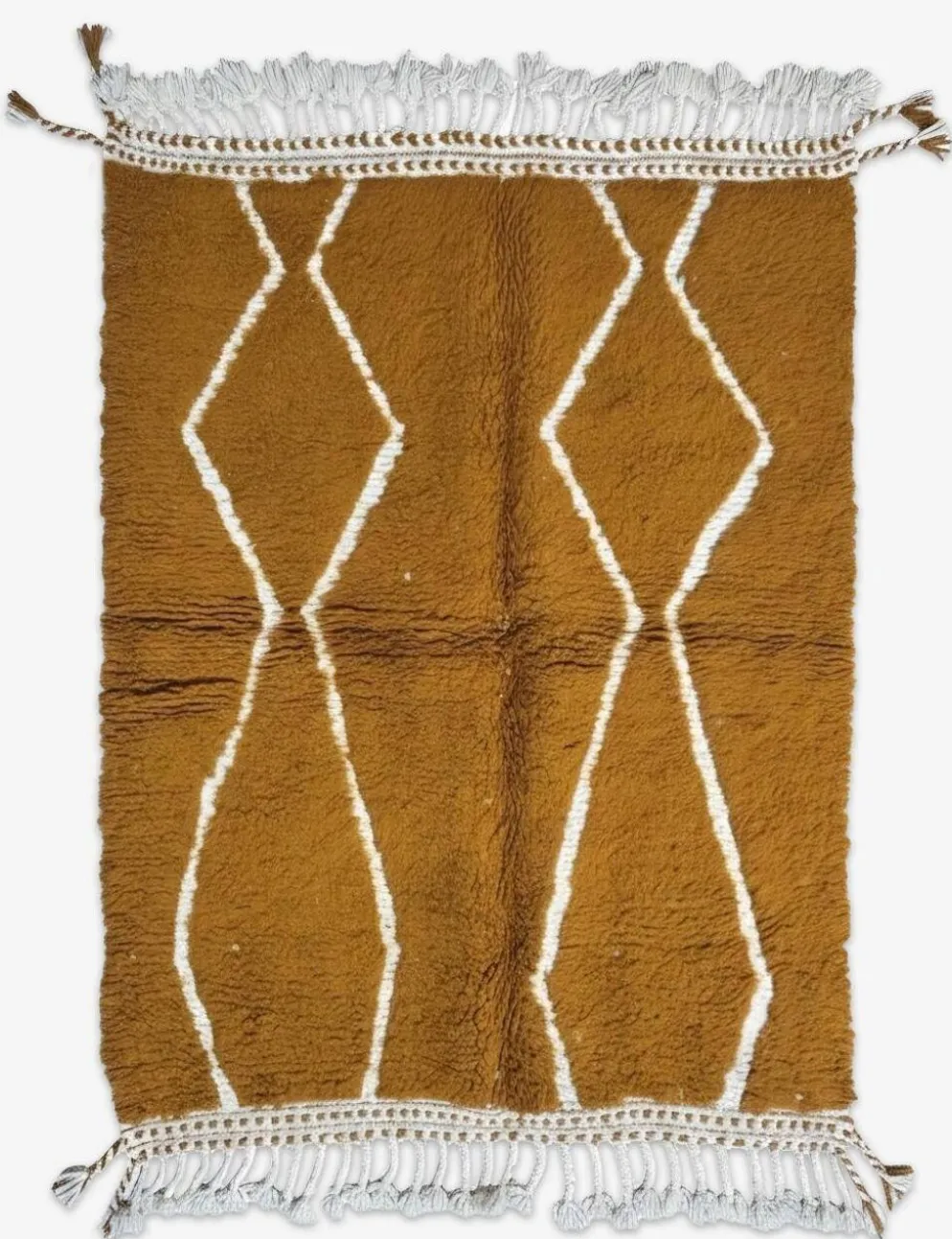 Tapis Jaune Moutarde - 156 x 125 cm