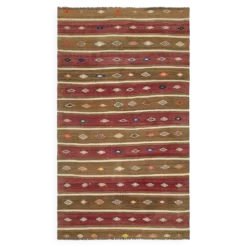 Tapis kilim anatolien vintage fait main turc 167 cm x 293 cm