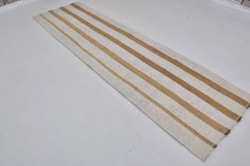 Tapis kilim antique Oushak neutre sku 3923