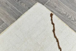 Tapis Kilim contemporain vintage super doux 6x9, 198x269 cm