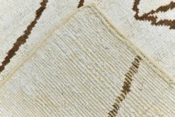 Tapis Kilim contemporain vintage super doux 6x9, 198x269 cm