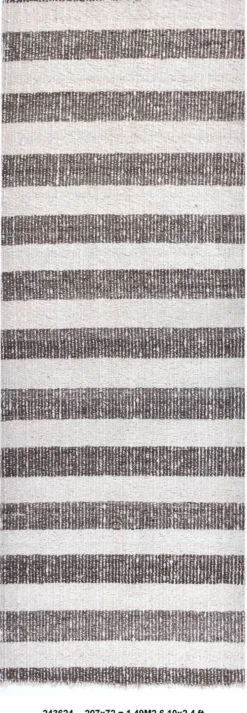 Tapis kilim de couloir, tapis kilim en laine 207x72 cm, tapis en laine naturelle